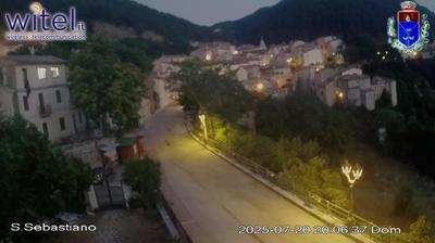 immagine della webcam nei dintorni di Ortona dei Marsi: webcam Bisegna