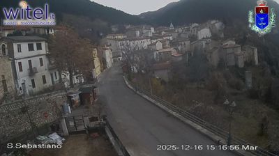 immagine della webcam nei dintorni di Ortona dei Marsi: webcam Bisegna