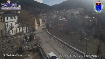 immagine della webcam nei dintorni di Rocca Pia: webcam Bisegna