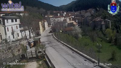 immagine della webcam nei dintorni di Cansano: webcam Bisegna