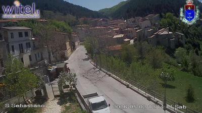 immagine della webcam nei dintorni di San Donato Val di Comino: webcam Bisegna