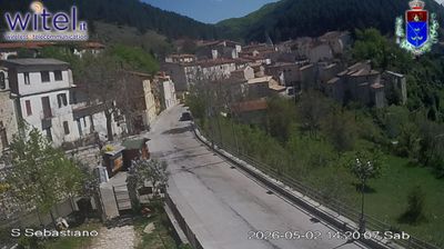 immagine della webcam nei dintorni di Pettorano sul Gizio: webcam Bisegna