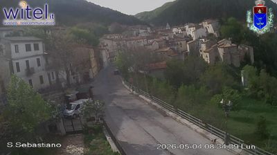 immagine della webcam nei dintorni di Castelliri: webcam Bisegna