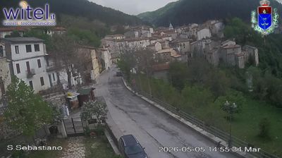immagine della webcam nei dintorni di Ortona dei Marsi: webcam Bisegna