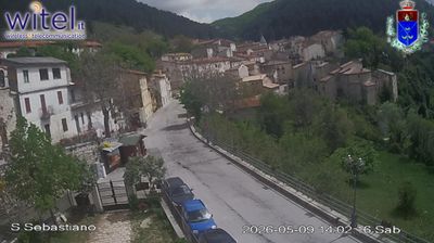immagine della webcam nei dintorni di Civitella Roveto: webcam Bisegna