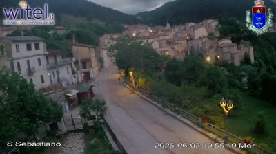 immagine della webcam nei dintorni di Cansano: webcam Bisegna