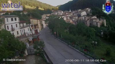 immagine della webcam nei dintorni di Civitella Roveto: webcam Bisegna