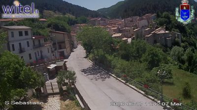 immagine della webcam nei dintorni di Pettorano sul Gizio: webcam Bisegna