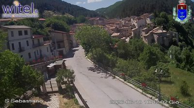 immagine della webcam nei dintorni di Pescasseroli: webcam Bisegna