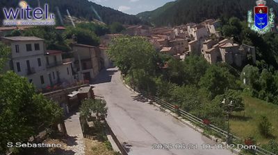 immagine della webcam nei dintorni di Pescasseroli: webcam Bisegna