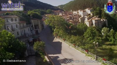 immagine della webcam nei dintorni di Castelliri: webcam Bisegna