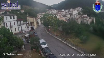 immagine della webcam nei dintorni di Cansano: webcam Bisegna