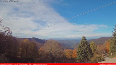 immagine della webcam nei dintorni di Serra Riccò: webcam Carrega Ligure