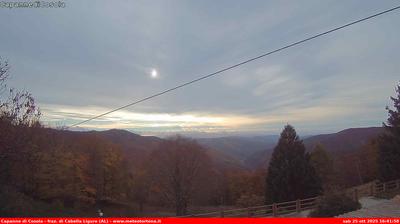 immagine della webcam nei dintorni di Cabella Ligure: webcam Carrega Ligure
