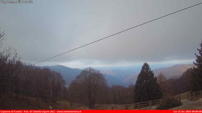 immagine della webcam nei dintorni di Cabella Ligure: webcam Carrega Ligure