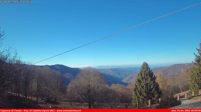 immagine della webcam nei dintorni di Rovegno: webcam Carrega Ligure