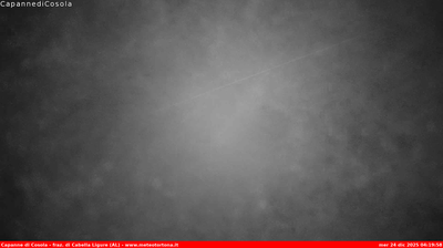 immagine della webcam nei dintorni di Cantalupo Ligure: webcam Carrega Ligure