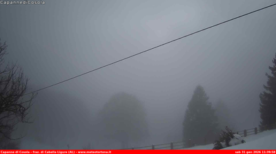 immagine della webcam nei dintorni di Zerba: webcam Carrega Ligure