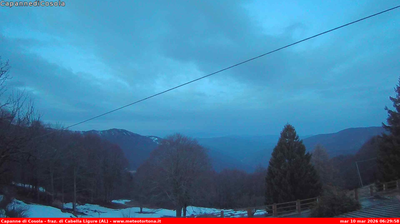 immagine della webcam nei dintorni di Menconico: webcam Carrega Ligure