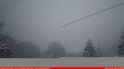 immagine della webcam nei dintorni di Serra Riccò: webcam Carrega Ligure