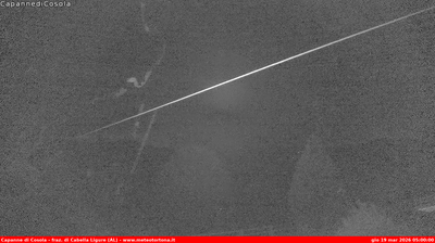 immagine della webcam nei dintorni di Ferriere: webcam Carrega Ligure