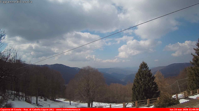 immagine della webcam nei dintorni di Carrosio: webcam Carrega Ligure