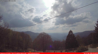 immagine della webcam nei dintorni di Brignano-Frascata: webcam Carrega Ligure