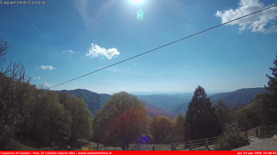 immagine della webcam nei dintorni di Passo del Penice: webcam Carrega Ligure