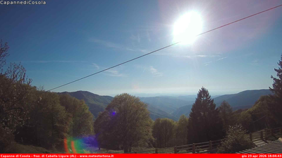 immagine della webcam nei dintorni di Propata: webcam Carrega Ligure