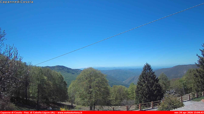 immagine della webcam nei dintorni di Torriglia: webcam Carrega Ligure