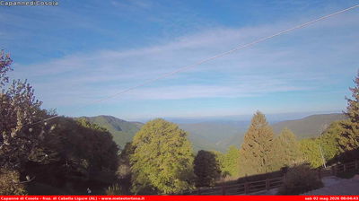 immagine della webcam nei dintorni di Cabella Ligure: webcam Carrega Ligure
