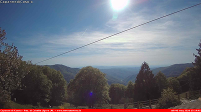 immagine della webcam nei dintorni di Santo Stefano d'Aveto: webcam Carrega Ligure