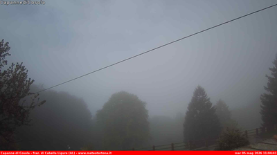 immagine della webcam nei dintorni di Ferriere: webcam Carrega Ligure