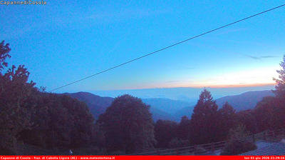 immagine della webcam nei dintorni di Brignano-Frascata: webcam Carrega Ligure