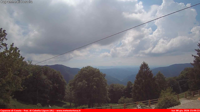 immagine della webcam nei dintorni di Passo del Penice: webcam Carrega Ligure