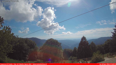 immagine della webcam nei dintorni di Propata: webcam Carrega Ligure