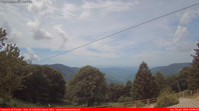 immagine della webcam nei dintorni di Busalla: webcam Carrega Ligure