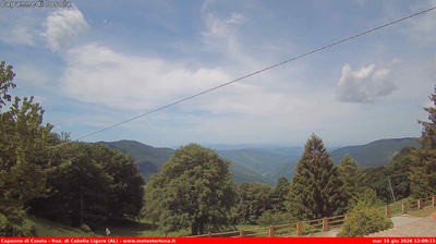 immagine della webcam nei dintorni di Cabella Ligure: webcam Carrega Ligure