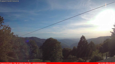 immagine della webcam nei dintorni di Busalla: webcam Carrega Ligure