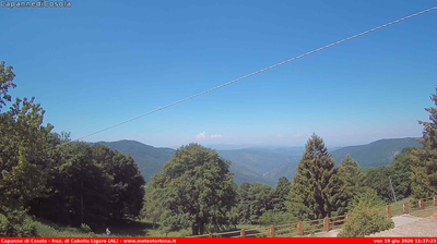 immagine della webcam nei dintorni di Zerba: webcam Carrega Ligure