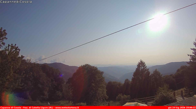 immagine della webcam nei dintorni di Propata: webcam Carrega Ligure