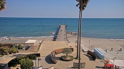 immagine della webcam nei dintorni di Bergeggi: webcam Borghetto Santo Spirito