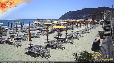 immagine della webcam nei dintorni di Aquila di Arroscia: webcam Laigueglia
