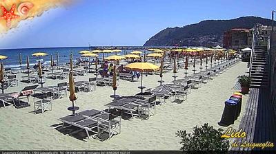 immagine della webcam nei dintorni di Chiusanico: webcam Laigueglia