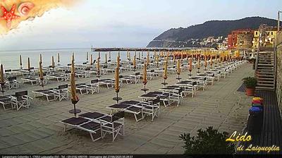 immagine della webcam nei dintorni di Campochiesa: webcam Laigueglia