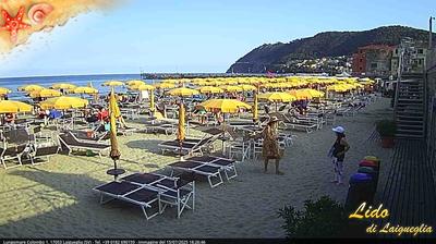 immagine della webcam nei dintorni di Oneglia: webcam Laigueglia