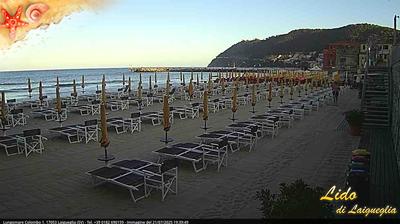 immagine della webcam nei dintorni di Andora: webcam Laigueglia