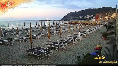 immagine della webcam nei dintorni di Costa D'Oneglia: webcam Laigueglia