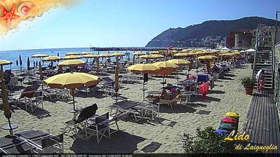 immagine della webcam nei dintorni di Giardini: webcam Laigueglia