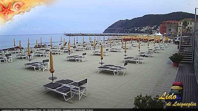 immagine della webcam nei dintorni di San Bartolomeo al Mare: webcam Laigueglia